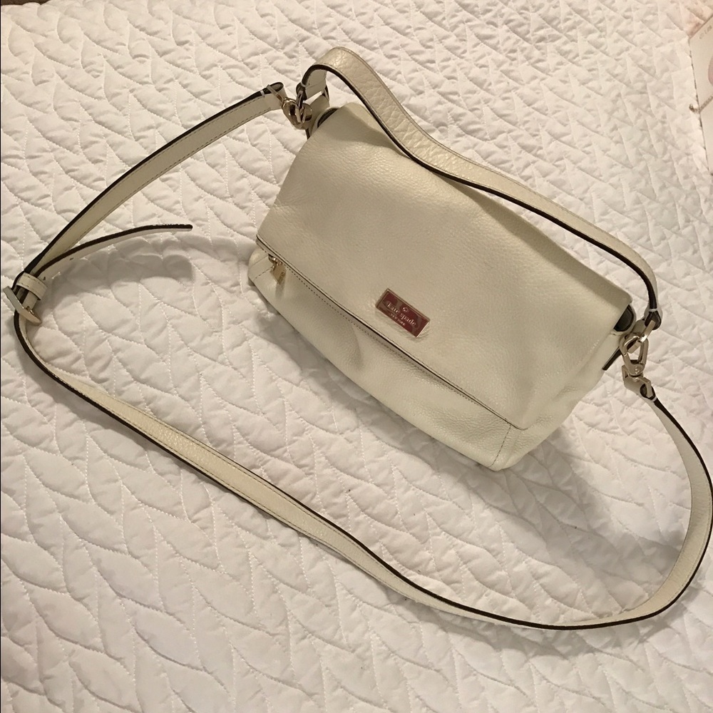 Off white Kate Spade satchel